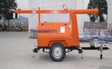 Emergency lighting car trailer