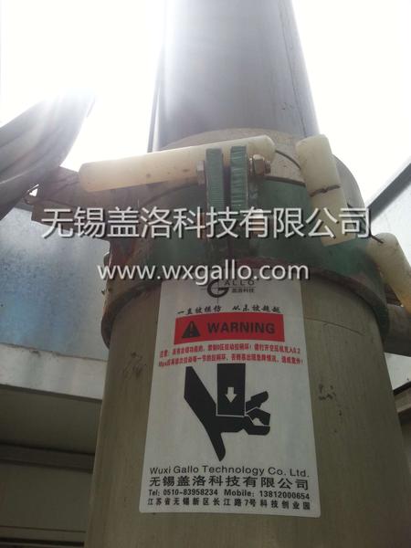 应急通信车天线升降杆部分构造图