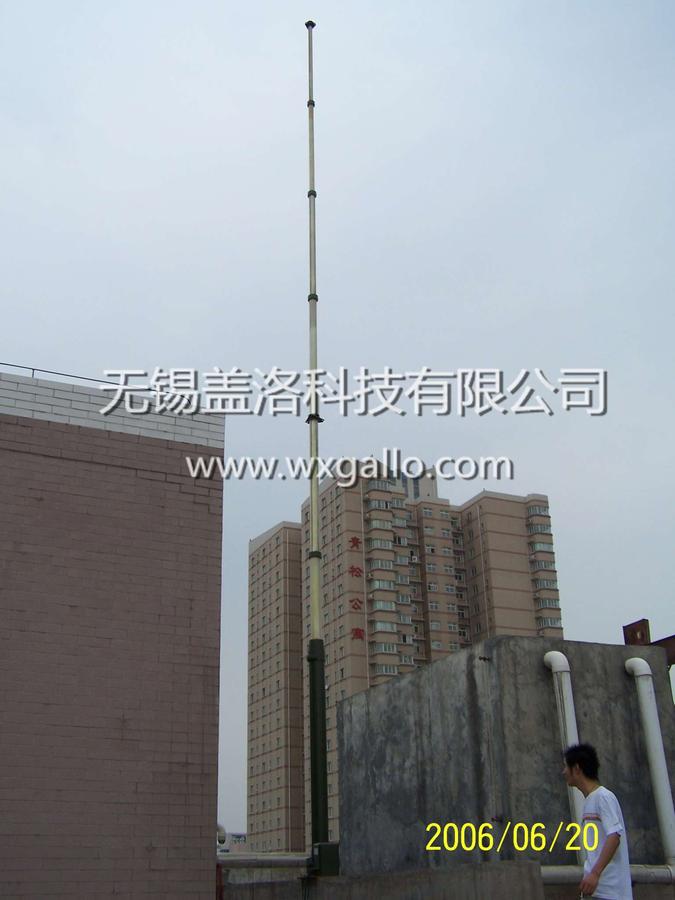 升降式避雷针支架